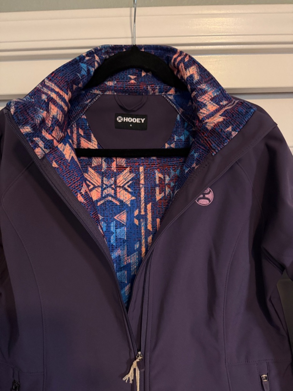 NWT Hooey Women's Deep Purple Softshell Jacket - Picture 2 of 5